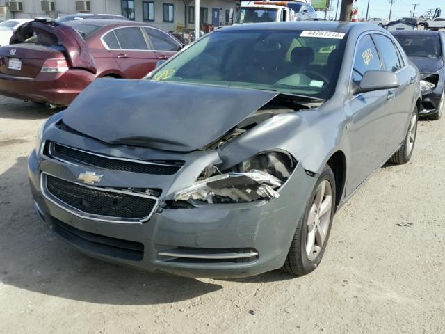1G1ZF57509F131890 - 2009 CHEVROLET MALIBU HYB ნაცრისფერი ფოტო 2