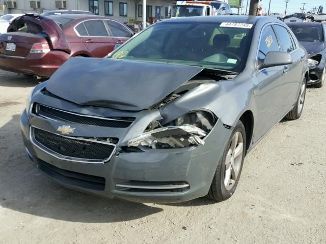 1G1ZF57509F131890 - 2009 CHEVROLET MALIBU HYB GRAY photo 2