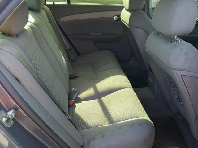 1G1ZF57509F131890 - 2009 CHEVROLET MALIBU HYB ნაცრისფერი ფოტო 6