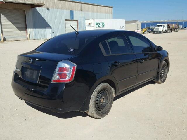 3N1AB61E98L765561 - 2008 NISSAN SENTRA 2.0 BLACK photo 4