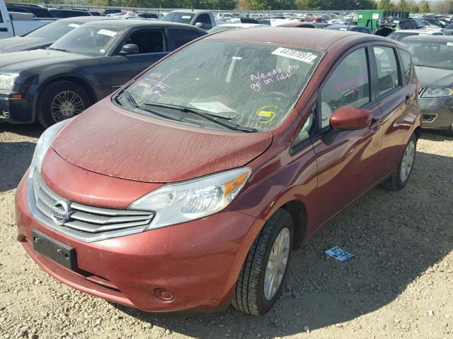 3N1CE2CP5GL354129 - 2016 NISSAN VERSA NOTE RED photo 2