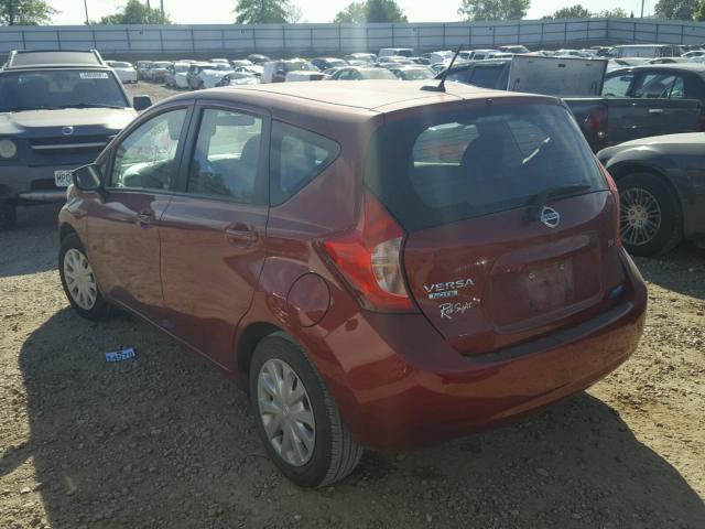 3N1CE2CP5GL354129 - 2016 NISSAN VERSA NOTE RED photo 3