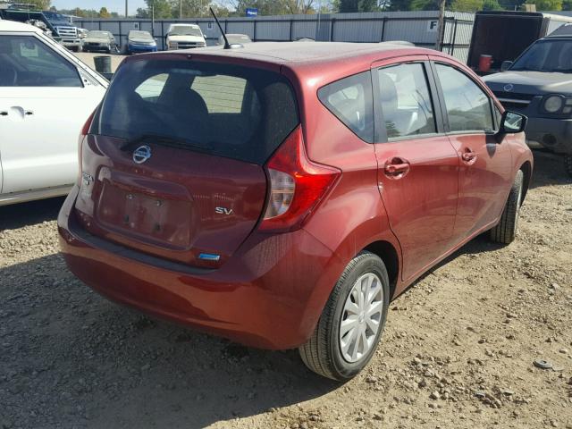 3N1CE2CP5GL354129 - 2016 NISSAN VERSA NOTE RED photo 4