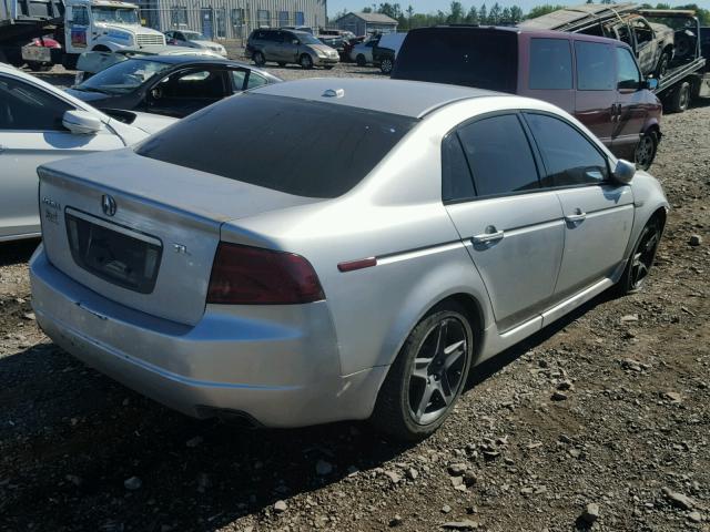 19UUA662X6A052833 - 2006 ACURA 3.2TL SILVER photo 4