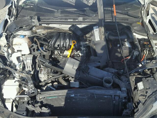 3VW2K7AJ1BM054312 - 2011 VOLKSWAGEN JETTA BASE SILVER photo 7