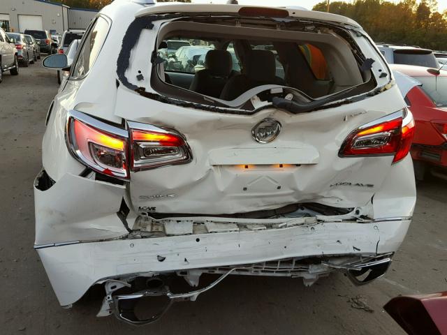 5GAKRAKD3EJ247066 - 2014 BUICK ENCLAVE WHITE photo 9