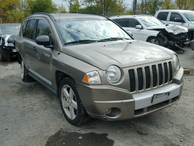 1J8FF57W57D185562 - 2007 JEEP COMPASS LI BROWN photo 1