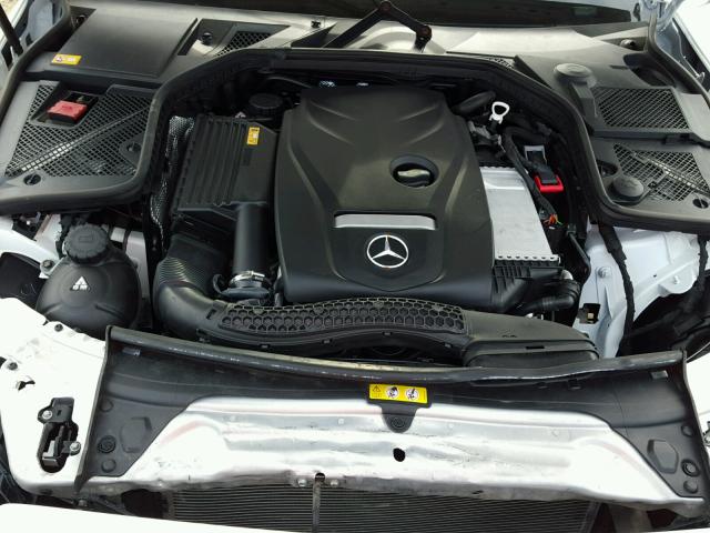 55SWF4KB4FU015883 - 2015 MERCEDES-BENZ C WHITE photo 7