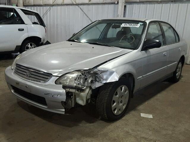 2HGEJ6616XH517803 - 1999 HONDA CIVIC BASE Gümüş foto 2