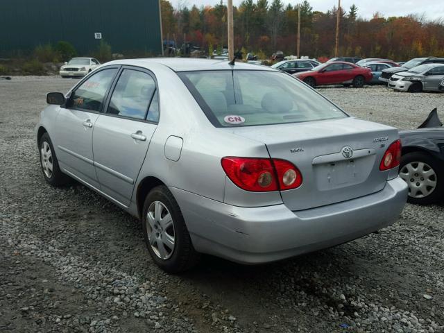 1NXBR32E26Z759478 - 2006 TOYOTA COROLLA CE SILVER photo 3