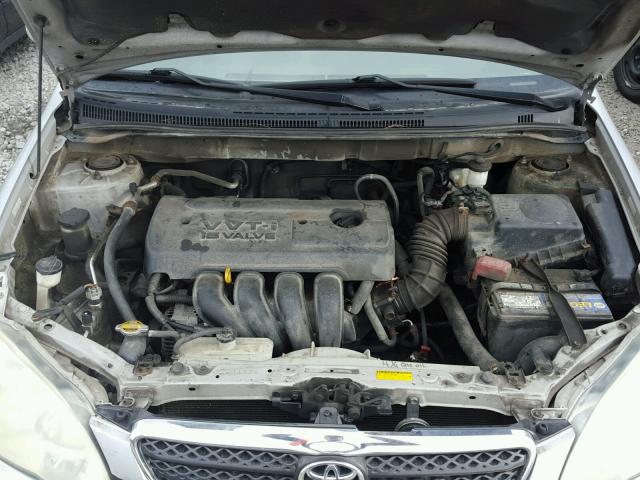 1NXBR32E26Z759478 - 2006 TOYOTA COROLLA CE SILVER photo 7