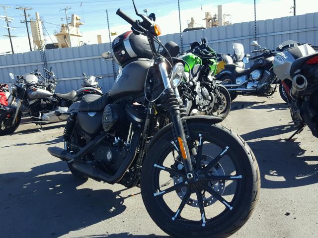 1HD4LE238JC400674 - 2018 HARLEY-DAVIDSON XL883 IRON BLACK photo 1