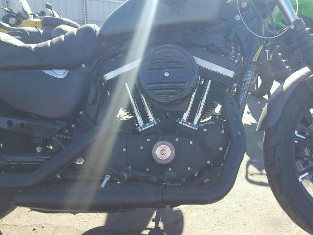 1HD4LE238JC400674 - 2018 HARLEY-DAVIDSON XL883 IRON BLACK photo 7