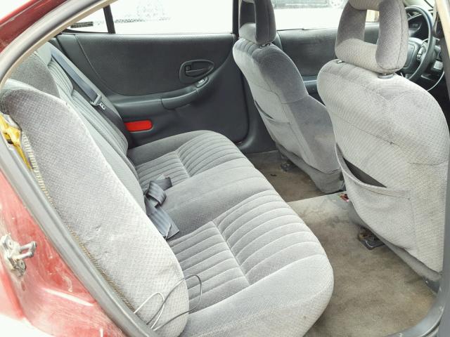 1G2WP52K4YF204573 - 2000 PONTIAC GRAND PRIX MAROON photo 6