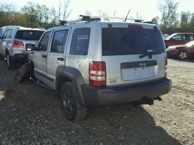 1J4PN3GK5AW146816 - 2010 JEEP LIBERTY RE SILVER photo 3
