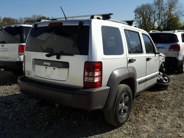 1J4PN3GK5AW146816 - 2010 JEEP LIBERTY RE SILVER photo 4