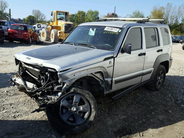1J4PN3GK5AW146816 - 2010 JEEP LIBERTY RE SILVER photo 9