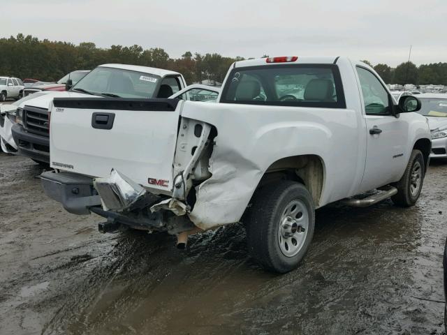 1GTN1TEA6DZ351356 - 2013 GMC SIERRA C15 WHITE photo 4