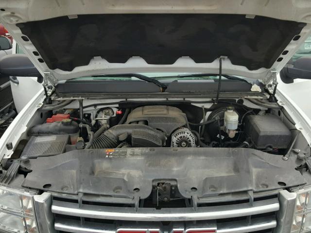 1GTN1TEA6DZ351356 - 2013 GMC SIERRA C15 WHITE photo 7