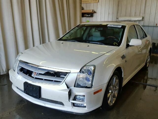 1G6DW677760221693 - 2006 CADILLAC STS WHITE photo 2