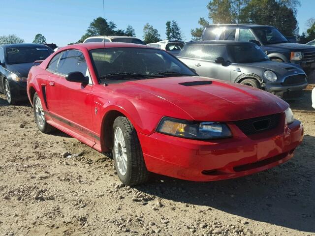 1FAFP404X2F170095 - 2002 FORD MUSTANG RED photo 1