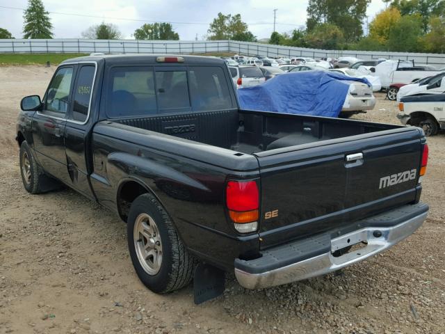 4F4YR16C8XTM34389 - 1999 MAZDA B2500 CAB BLACK photo 3