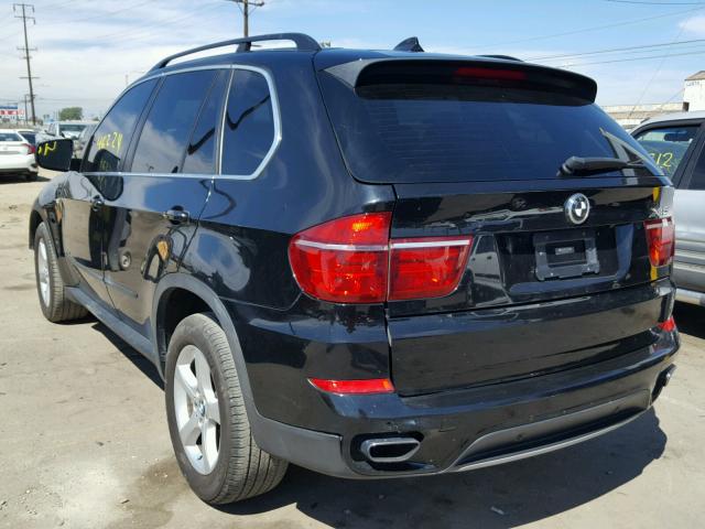 5UXZV8C52D0C15322 - 2013 BMW X5 XDRIVE5 BLACK photo 3