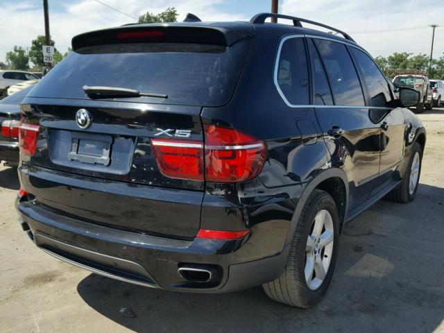 5UXZV8C52D0C15322 - 2013 BMW X5 XDRIVE5 Чорний фото 4