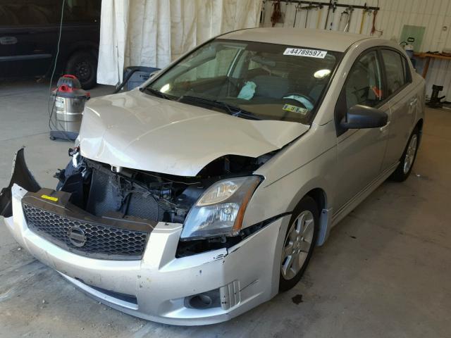 3N1AB6AP0CL659221 - 2012 NISSAN SENTRA 2.0 SILVER photo 2