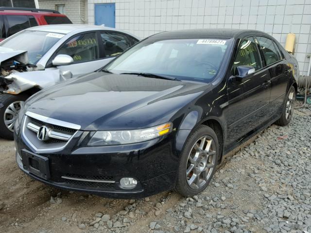 19UUA76518A023949 - 2008 ACURA TL TYPE S BLACK photo 2