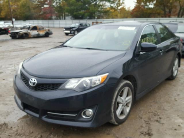 4T1BF1FK8CU102872 - 2012 TOYOTA CAMRY BLACK photo 2