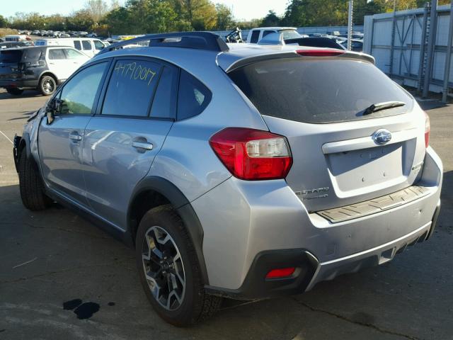 JF2GPANC0H8243129 - 2017 SUBARU CROSSTREK GRAY photo 3