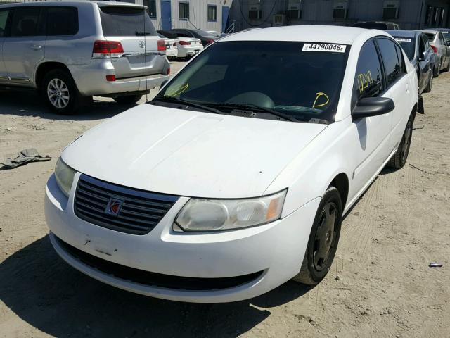 1G8AJ55F07Z126726 - 2007 SATURN ION LEVEL WHITE photo 2