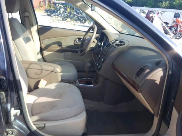 1G1ZS58F87F170128 - 2007 CHEVROLET MALIBU LS BLUE photo 5