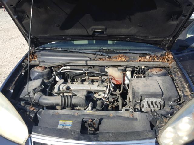 1G1ZS58F87F170128 - 2007 CHEVROLET MALIBU LS BLUE photo 7