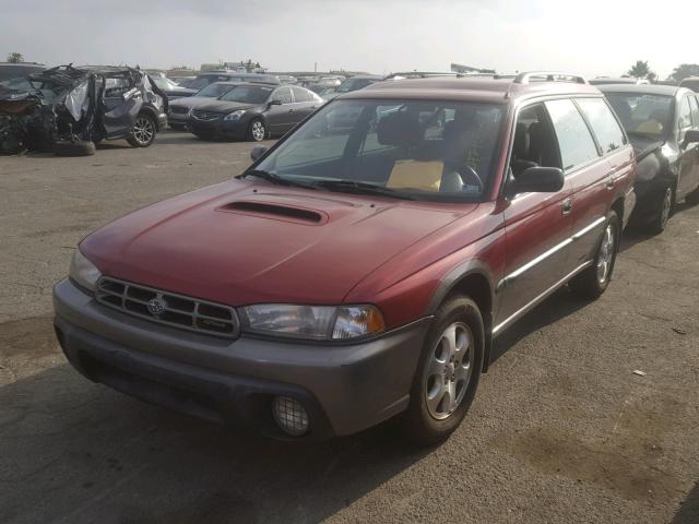 4S3BG6854W7618168 - 1998 SUBARU LEGACY 30T RED photo 2