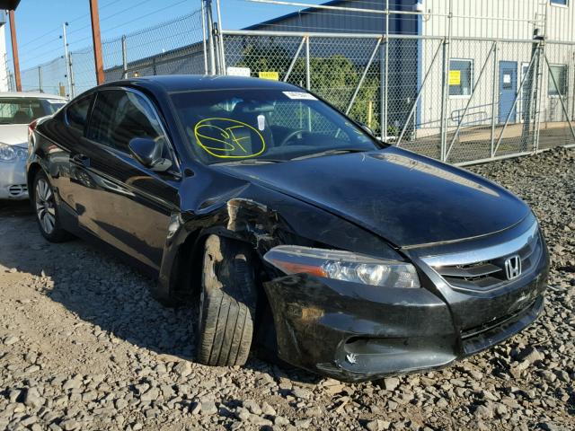 1HGCS1B30CA005963 - 2012 HONDA ACCORD LX BLACK photo 1