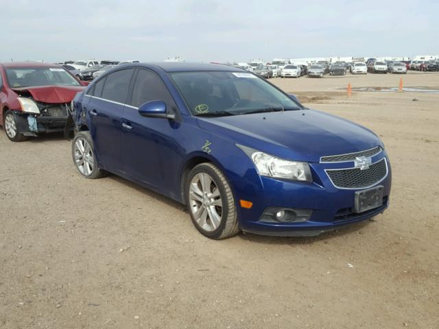 1G1PG5SB6D7205608 - 2013 CHEVROLET CRUZE LTZ BLUE photo 1