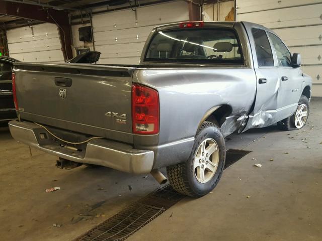 1D7HU18286S662592 - 2006 DODGE RAM 1500 SILVER photo 4