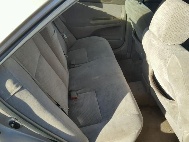 4T1BE32K54U369795 - 2004 TOYOTA CAMRY LE ოქროსფერი ფოტო 6