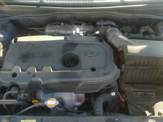 KMHCM36C48U086689 - 2008 HYUNDAI ACCENT GS BLUE photo 7