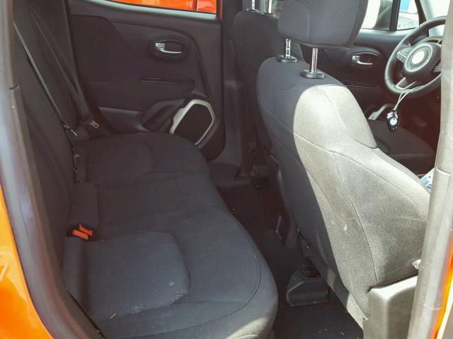 ZACCJBAB6HPF29867 - 2017 JEEP RENEGADE S 橙色 照片 6