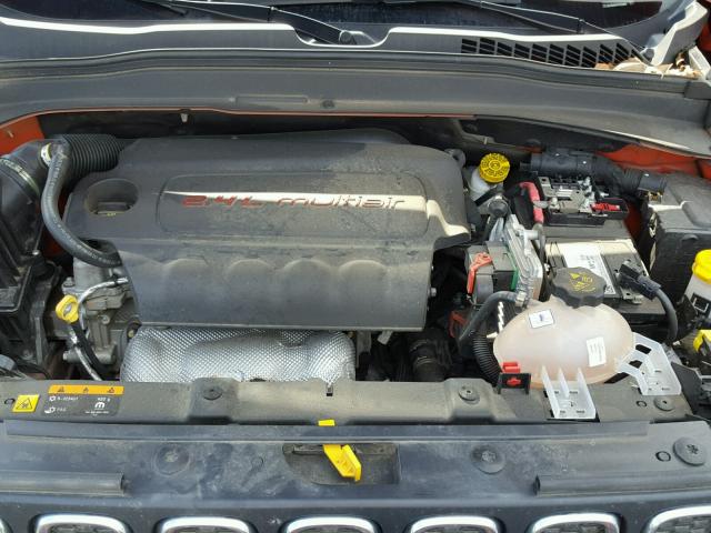 ZACCJBAB6HPF29867 - 2017 JEEP RENEGADE S 橙色 照片 7