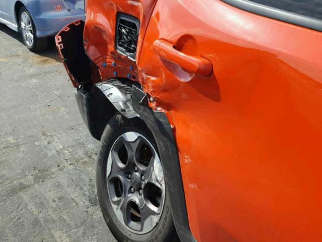 ZACCJBAB6HPF29867 - 2017 JEEP RENEGADE S 橙色 照片 9