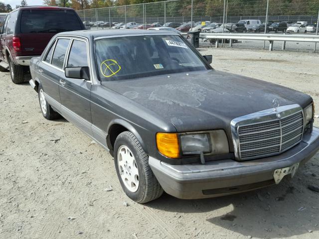 WDBCA35D0JA395475 - 1988 MERCEDES-BENZ 420 CHARCOAL photo 1