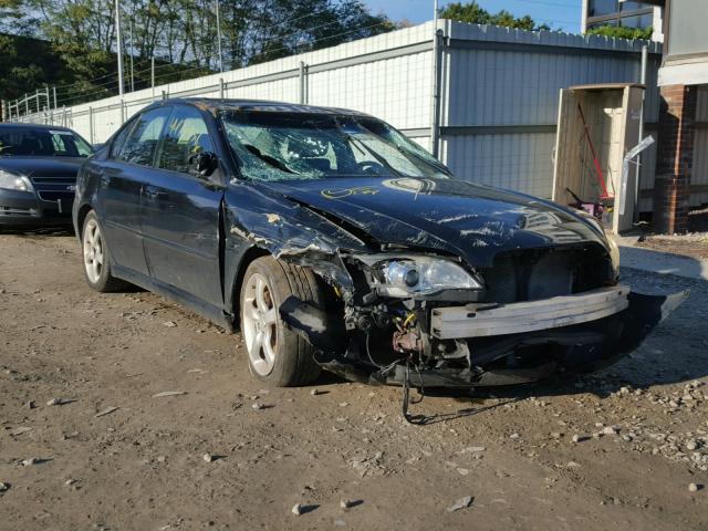 4S3BL626687220248 - 2008 SUBARU LEGACY 2.5 BLACK photo 1