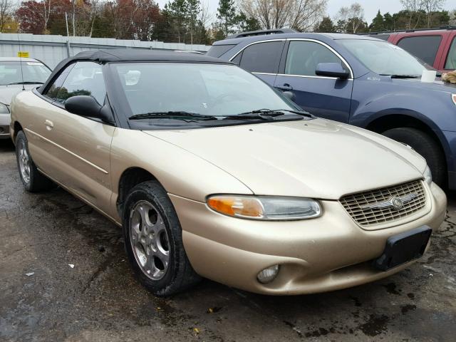 3C3EL55H0XT548669 - 1999 CHRYSLER SEBRING TAN photo 1