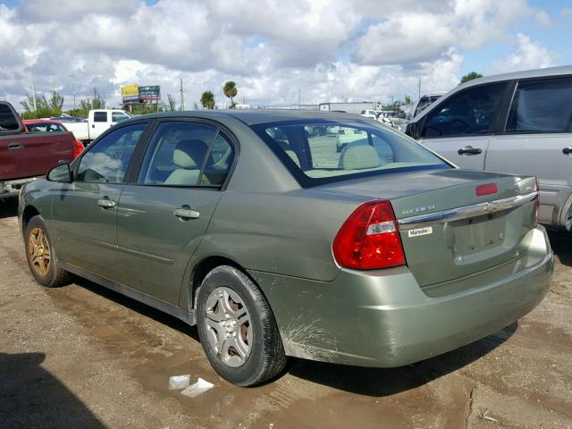 1G1ZS51FX6F109436 - 2006 CHEVROLET MALIBU LS GREEN photo 3
