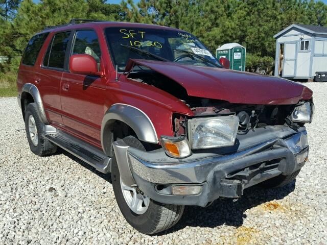 JT3GN86R010193079 - 2001 TOYOTA 4RUNNER MAROON photo 1