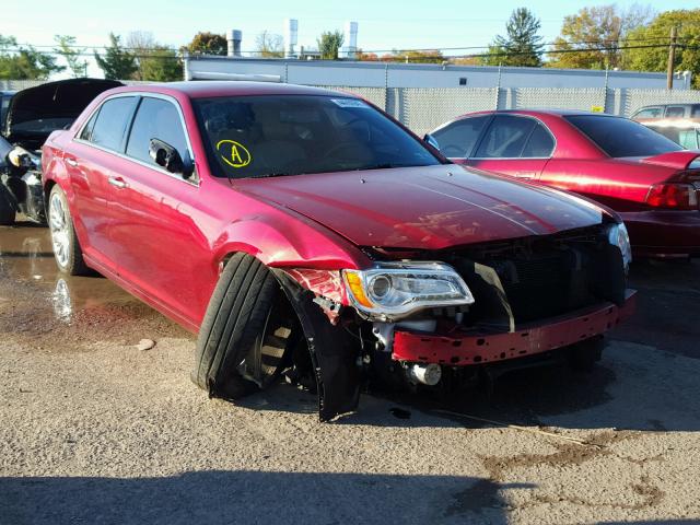 2C3CCAAG0EH329827 - 2014 CHRYSLER 300 RED photo 1